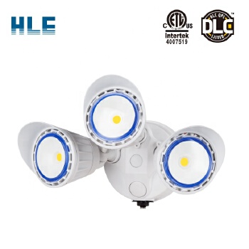 ELT listed save money and energy 30W COB LED outdoor PRI Activated Security Light 